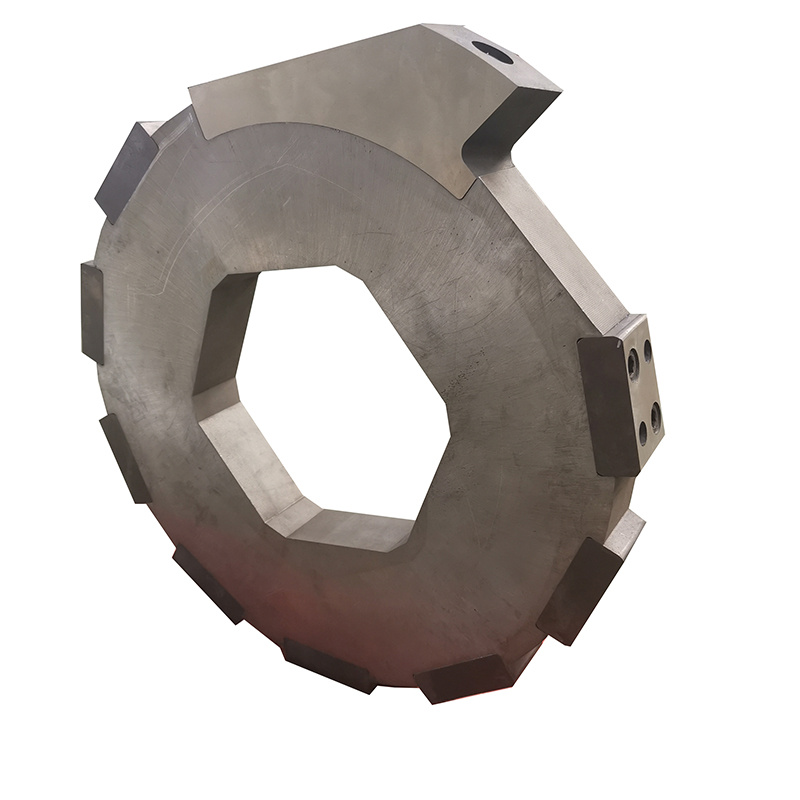 Double Shafts Shredder Blade for shredding plastic